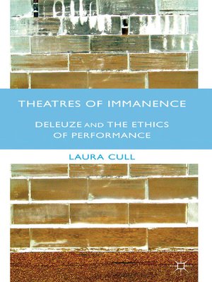 cover image of Theatres of Immanence